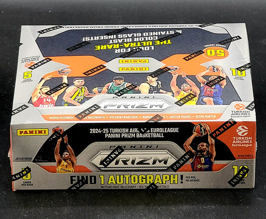 2024/25 Panini Prizm Turkish Airlines EuroLeague Basketball Hobby Box