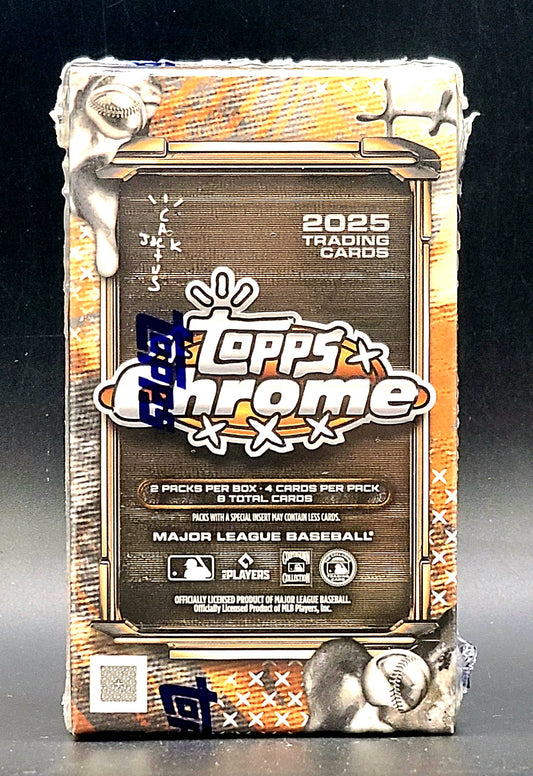 2025 Topps Chrome X Cactus Jack Fanatics Fest NYC Exclusive Baseball Box