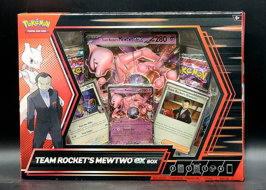 Pokemon: Team Rocket's Mewtwo ex Box