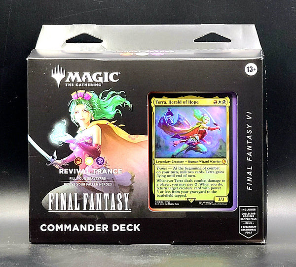 Magic the Gathering: Final Fantasy Revival Trance Commander Deck