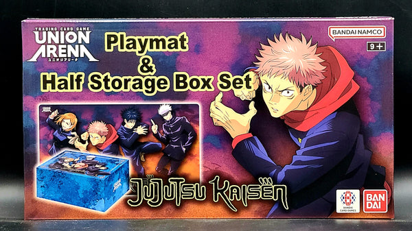 Union Arena: JuJuTsu Kaisen Playmat & Half Storage Box Set