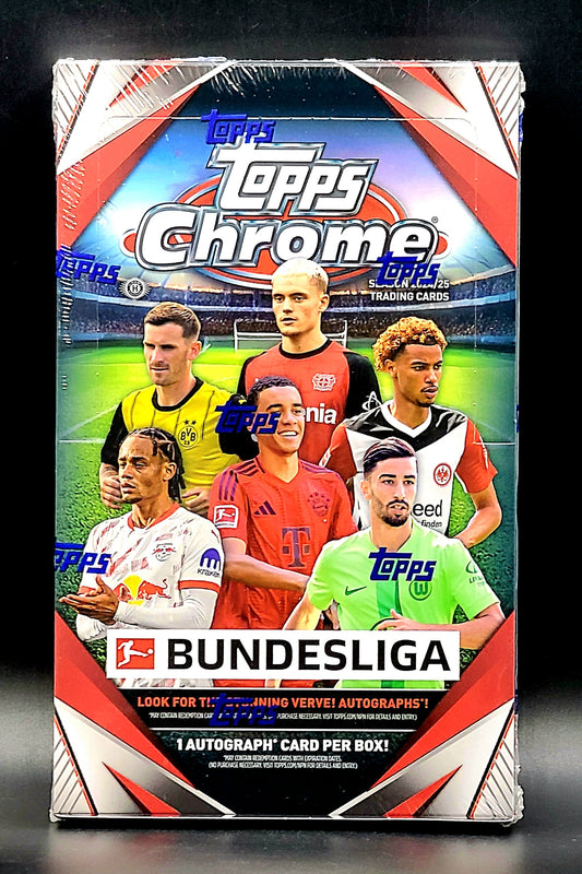 2024/25 Topps Chrome Bundesliga Soccer Hobby Box