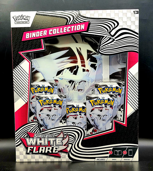 Pokemon Scarlet & Violet White Flare Binder Collection Box