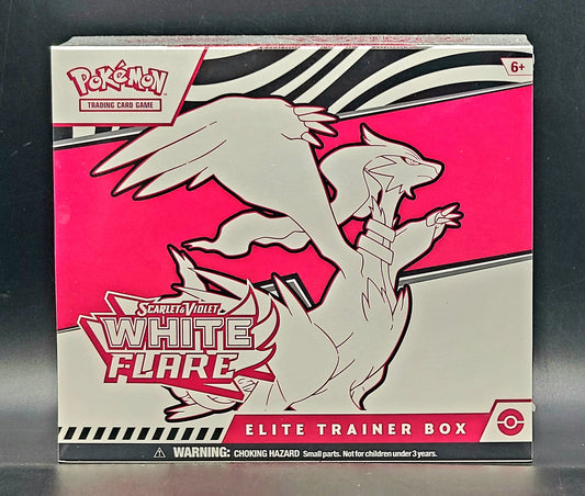 Pokemon Scarlet & Violet White Flare Elite Trainer Box