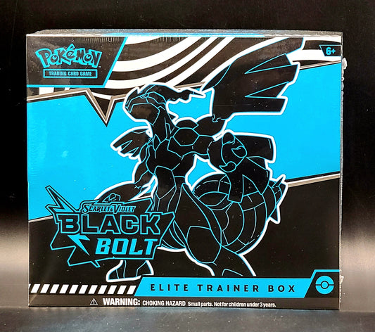 Pokemon Scarlet & Violet Black Bolt Elite Trainer Box