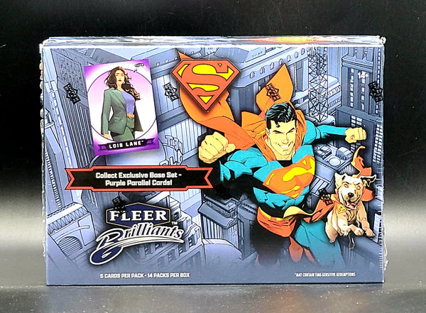 Fleer Brilliants Superman Mega Retail Box