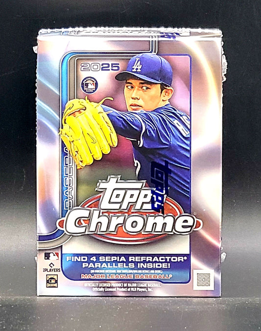 2025 Topps Chrome Baseball Blaster Box