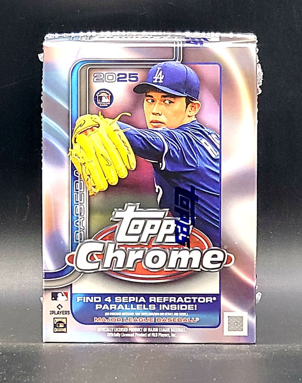 2025 Topps Chrome Baseball Blaster Box