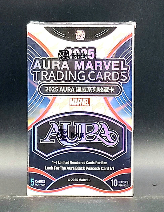 2025 KAKAWOW Aura Marvel Trading Cards Hobby Box
