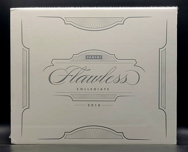 2018 Panini Flawless Collegiate Football Hobby Box