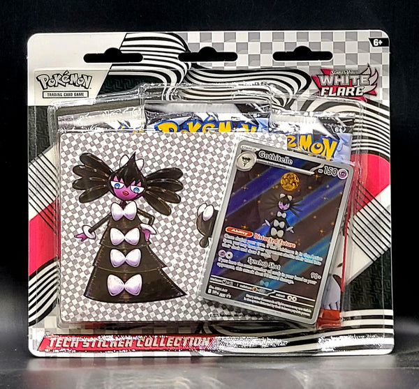 Pokemon Scarlet & Violet White Flare Tech Sticker Collection