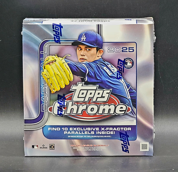 2025 Topps Chrome Baseball Mega Box