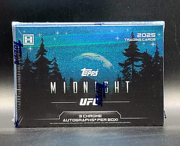 2025 Topps UFC Midnight Hobby Box