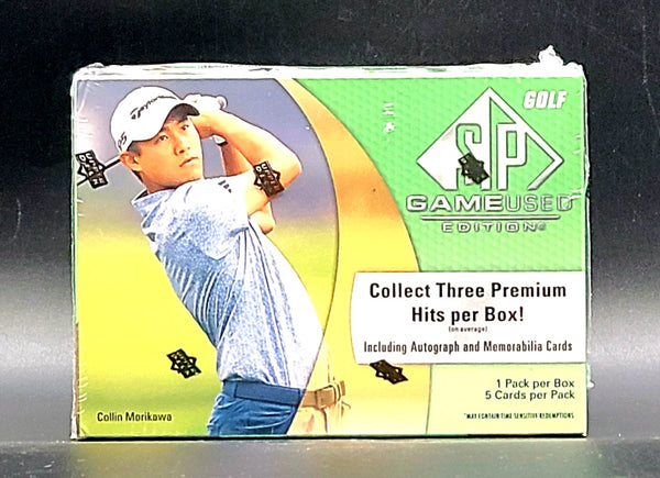 2024 Upper Deck SP Game Used Golf Hobby Box