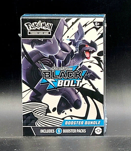 Pokemon Scarlet & Violet Black Bolt 6-Pack Booster Bundle