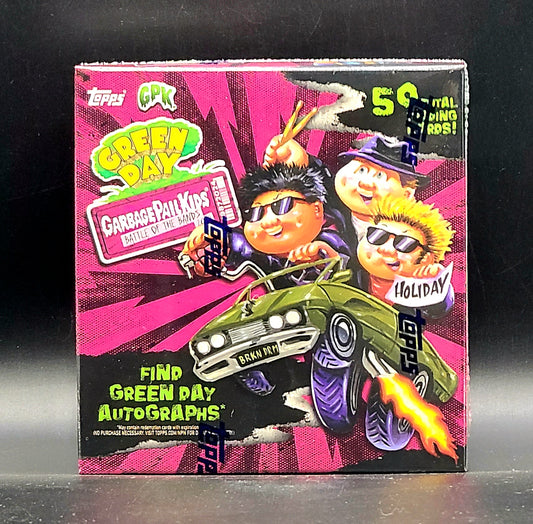 2024 Topps Garbage Pail Kids Battle Of The Bands: Green Day Hobby Box