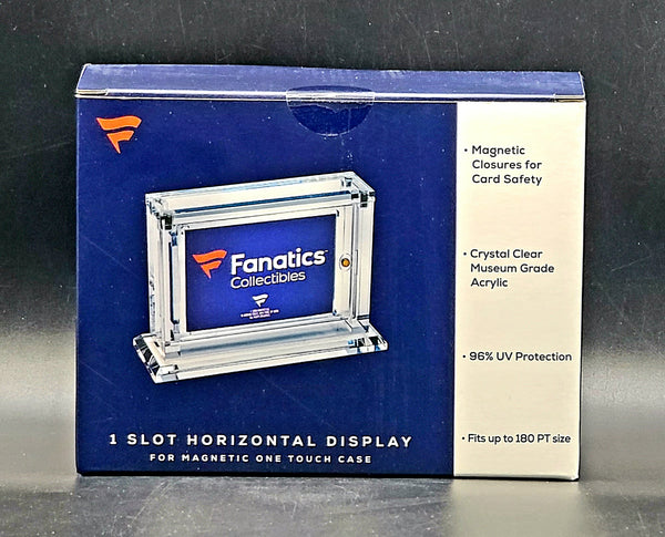 Fanatics Acrylic 1 Slot Horizontal Display for Magnetic One Touch Case
