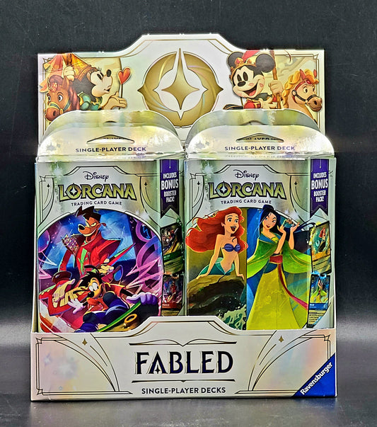 PRE-ORDER Disney Lorcana: Fabled Single Player Deck (Random)