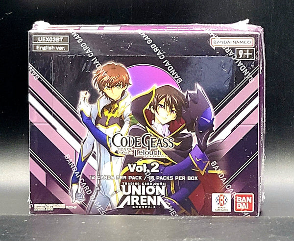 Union Arena CODE GEASS Lelouch of the Rebellion Vol. 2 Booster Box (UEX03BT)