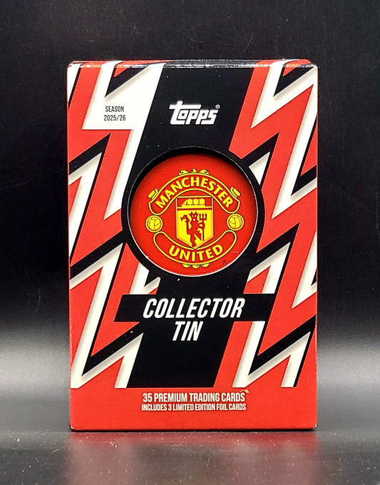 2025/26 Topps Manchester United Soccer Collector's Tin
