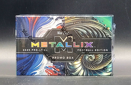 2025 Wild Card Metallix Pro-Look Football Promo Box
