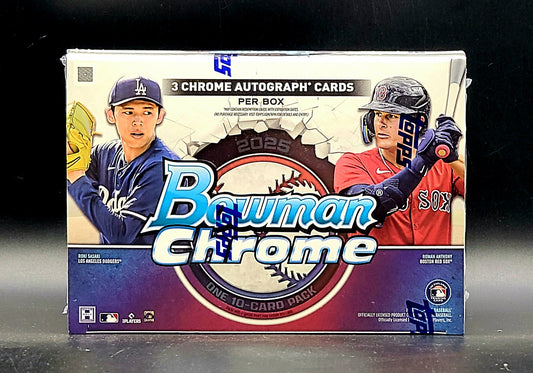 2025 Bowman Chrome Baseball Breakers Delight Box