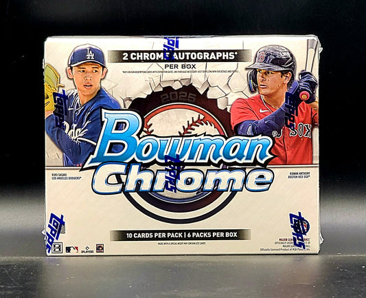 2025 Bowman Chrome Baseball Hobby Box