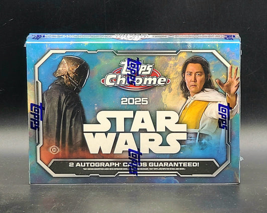 2025 Topps Star Wars Chrome Breaker Delight Box
