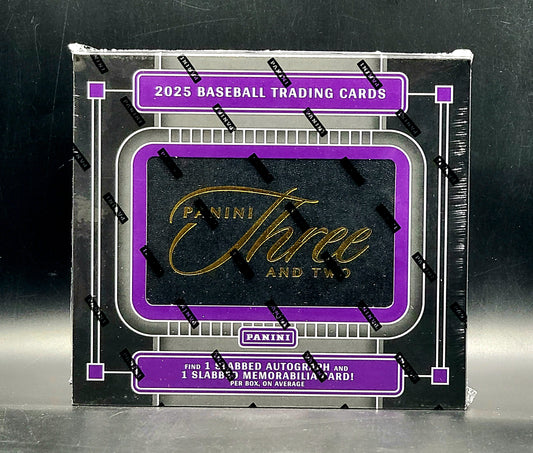 2025 Panini Three & Two Baseball Hobby Box