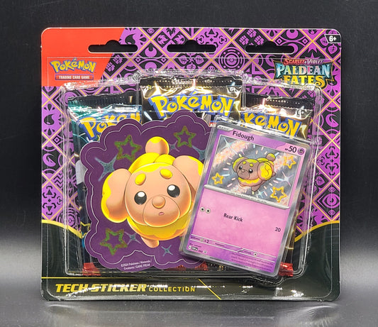 Pokemon Scarlet & Violet Paldean Fates Tech Sticker Collection (Random)