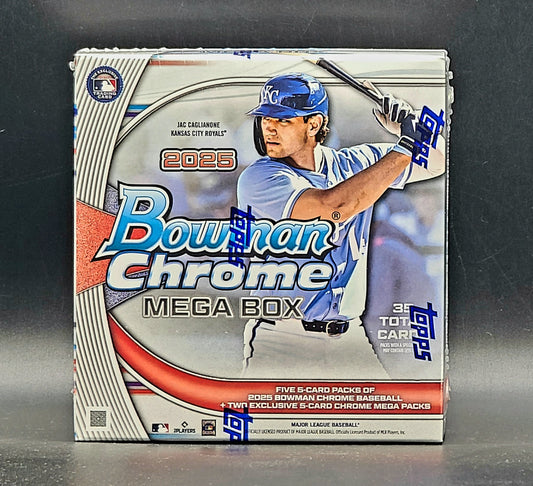 2025 Bowman Chrome Baseball Mega Box
