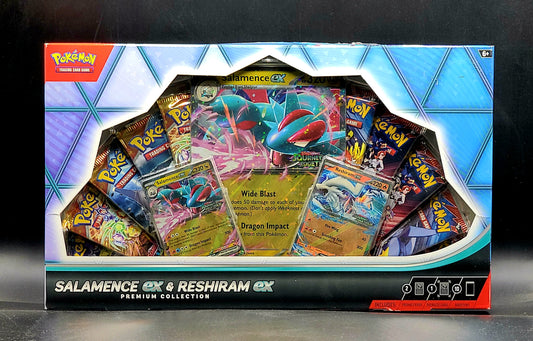 Pokemon Salamence & Reshiram EX Premium Collection Box