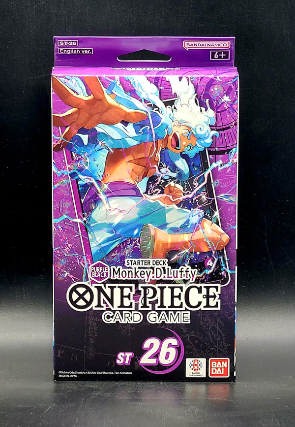 One Piece: (PURPLE/BLACK) Monkey.D.Luffy Starter Deck (ST-26)