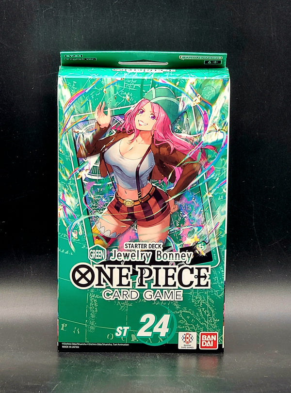 One Piece: (GREEN) Jewelry Bonney Starter Deck (ST-24)