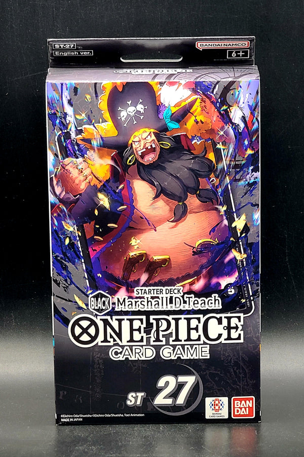 One Piece: (Black) Marshall.D.Teach Starter Deck (ST-27)