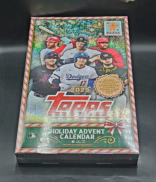 2025 Topps Holiday Baseball Advent Calendar