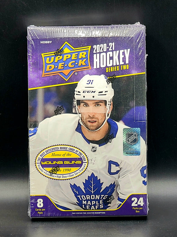 2020/21 Upper Deck Series 2 Hockey Hobby Box