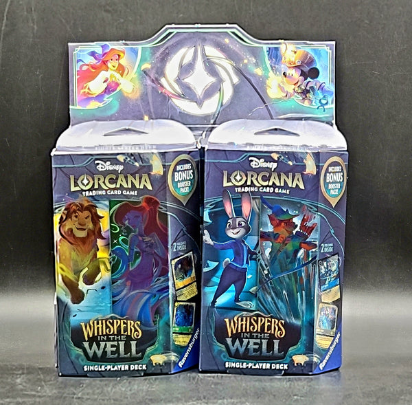 Disney Lorcana Whispers in the Well Starter Deck (RANDOM)