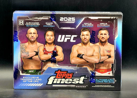 PRE-ORDER 2025 Topps UFC Finest Hobby Box