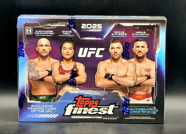 PRE-ORDER 2025 Topps UFC Finest Hobby Box