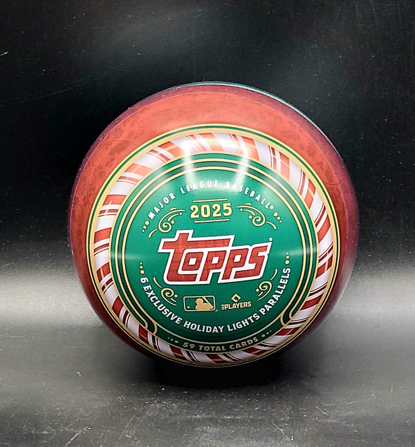 2025 Topps Holiday MLB Baseball Collector Tin