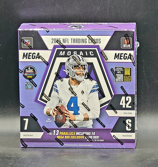 2025 Panini Mosaic Football Hobby Mega Box