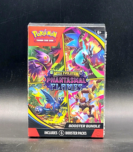 Pokémon Mega Evolution Phantasmal Flames Booster Bundle Box