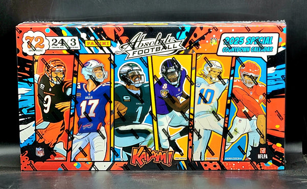 2025 Panini Absolute Football Countdown Calendar Box