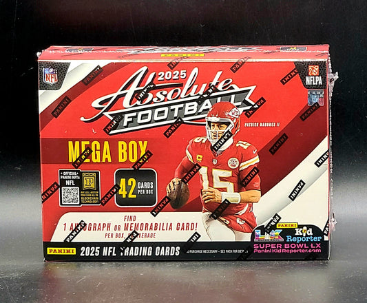 2025 Panini Absolute Football Hobby Mega Box