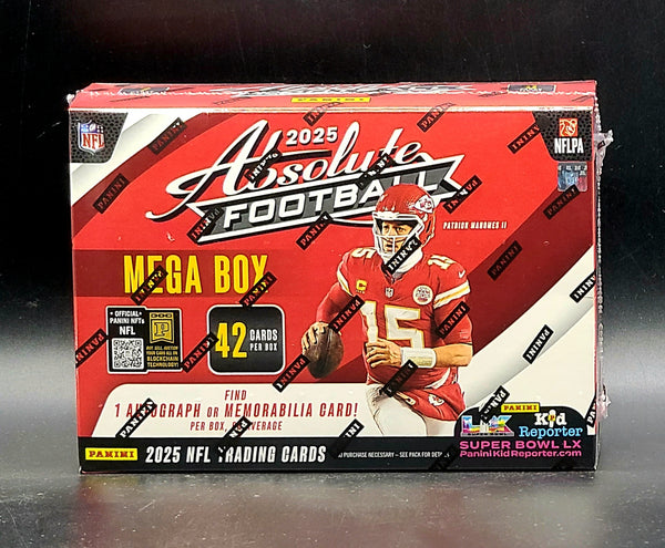 2025 Panini Absolute Football Hobby Mega Box