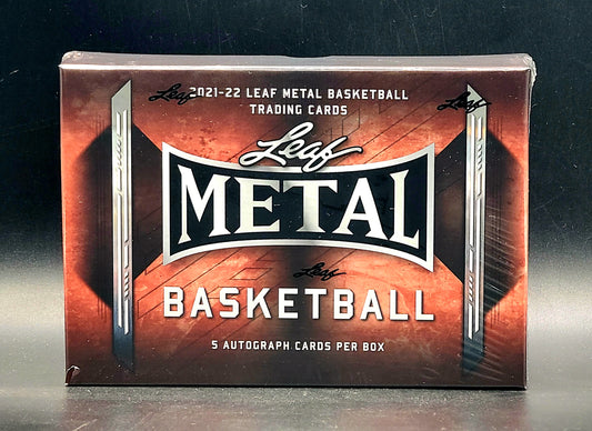 2021/22 Leaf Metal Basketball Hobby Box