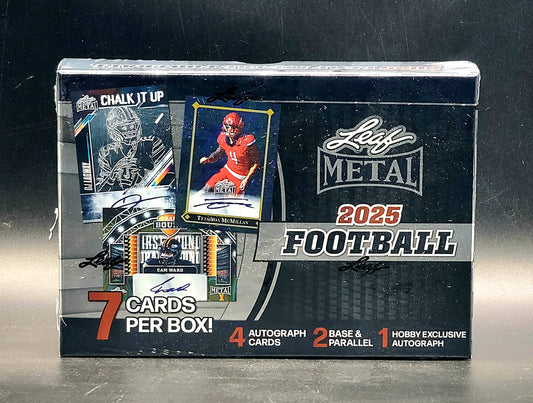 2025 Leaf Metal Football Hobby Box