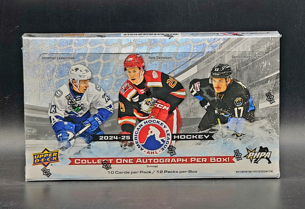 2024/25 Upper Deck AHL Hockey Hobby Box