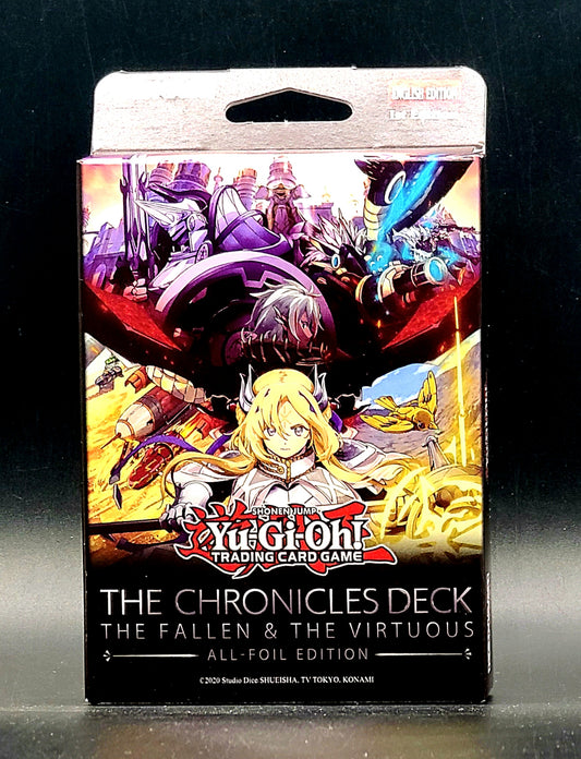 Yu-Gi-Oh The Chronicles Deck The Fallen & the Virtuous All-Foil Edition